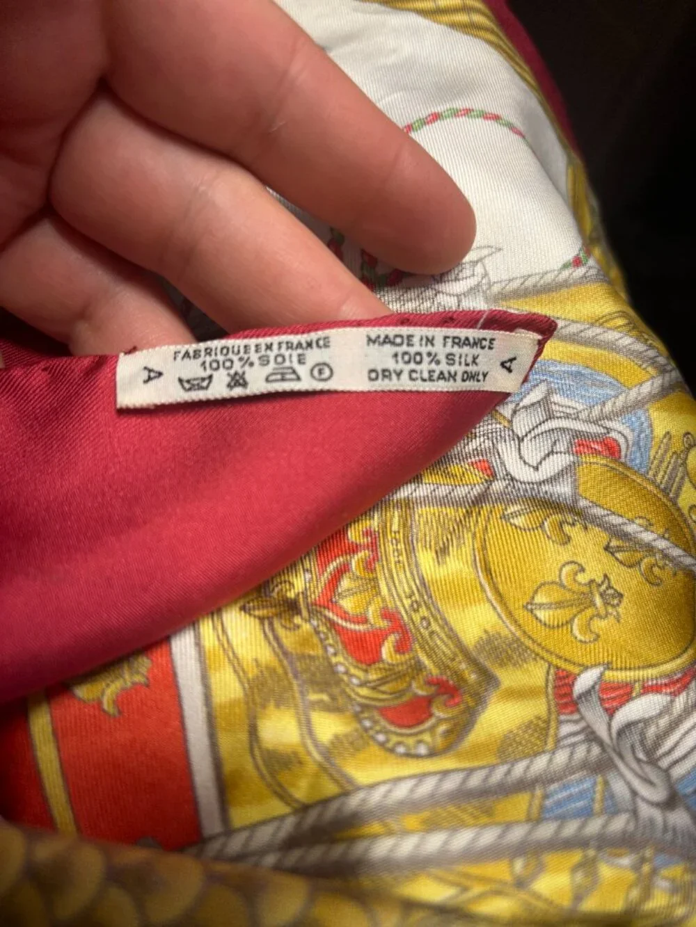 Authentic HERMES Carre 90 Scarf 